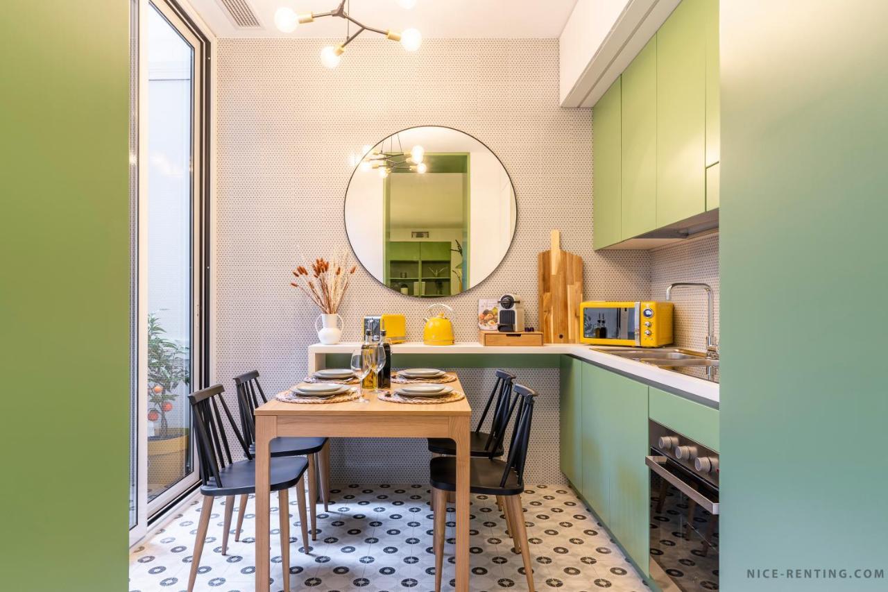 Nice Renting - Bavastro - Luxurious Loft - 2 Bedroom - Ac - Balcony - Trendy Neighborhood Екстериор снимка